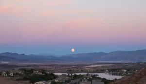 Henderson Nevada - city at sunset