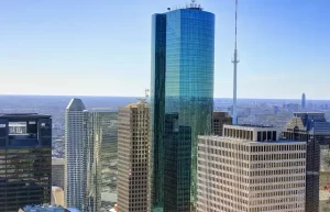 Houston Texas - downtown buildings