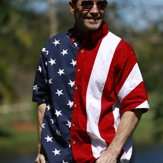 Patriotic Apparel - Patriotic American Flag shirt